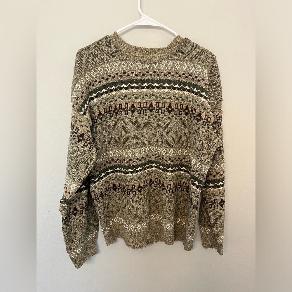 Large Cozy Grandpa Sweater